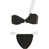 LASCANA Bikini zwart / wit