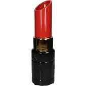 Kersten Vaas Fashion Rood / Zwart D 10 H 35 Cm