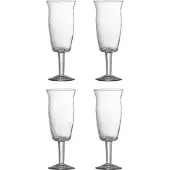 Bloomingville Asha roodwijnglas 4-pack Helder