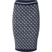 GUESS Rok 'LISE' navy / wit