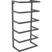 Loft42 Kick Wandhanddoekenhouder 5 laags - Zwart - Metaal