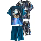 Next Nachtkledij marine / royal blue/koningsblauw / donkerblauw / offwhite
