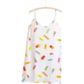 Snurk Strap Dress Women Popsicles-XS