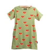 Snurk T-Shirt Dress Kids Watermelon-Maat 104