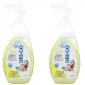 Homecraft Uri-Go Urinespray verwijderaar geurtjes/vlekken 2x750 ml Spray