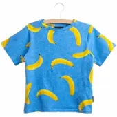 Snurk T-Shirt Kids Banana Blue-Maat 140