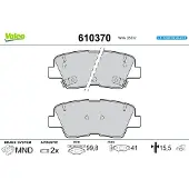 Valeo 610370 Remblokken