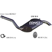 ERNST 315180 Einddemper