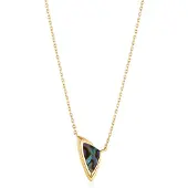 Ania Haie N049-03G Gold Arrow Abalone Collier Verguld
