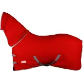 BASELINE Polar Combo Fleecedeken - Maat: 175 - Rood - Fleece