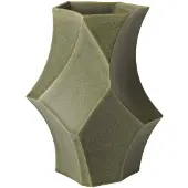 Ferm Living Cueva vaas 26 cm Dark sage