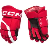 CCM - Next - IJshockeyhandschoenen - Kinderen - Rood - Wit - 12