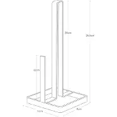Yamazaki Keukenrolhouder - Tower - Wit