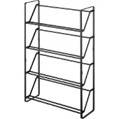 Yamazaki Schoenenrek - 4 niveaus - Slim - Zwart