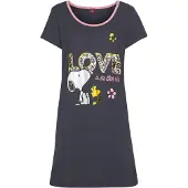 Peanuts Nachthemd met groot snoopy-motief | Maat 48/50
