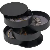 Yamazaki Sieradendoos Tower 4 Tiers Black