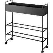 SmartaSaker Opbergrek met Wielen Tower Black