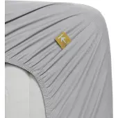 Beddinghouse percale katoen hoeslaken - Eenpersoons - Light Grey
