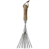Spear & Jackson Mini Handhark - traditioneel - roestvrijstaal - 9 platte tanden