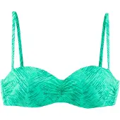 Jette Bikinitop lichtgroen / donkergroen