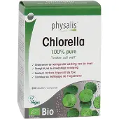 Physalis 100% Puur Chlorella Tabletten Bio - 200 tabletten