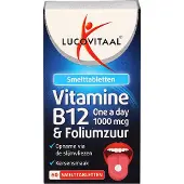 Lucovitaal 2+2 Gratis: Vitamine B12 & Foliumzuur 60 Smelttabletten