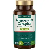 Holland & Barrett 1+1 gratis | Magnesium Complex + Calcium, Selenium & Zink 400mg - 60 tabletten