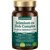 Holland & Barrett 1+1 gratis | Selenium en Zink Complex - 120 tabletten