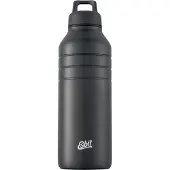 Esbit Majoris Waterfles - 1 Liter - Grijs - RVS Drinkfles - Lusdop