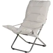 Fiam Fiesta Soft zonnestoel Stof beige-aluminiumframe