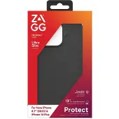 Zagg Manhattan Snap MagSafe iPhone 15 Plus Hoesje Zwart
