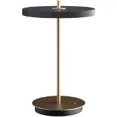 UMAGE Asteria Move Tafellamp Draagbaar Antraciet - Draagbare lampen Staal Anthracite - 2501