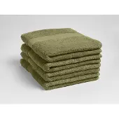 Yumeko Handdoek Katoen 50x100 Groen - Eco, Bio & Fairtrade