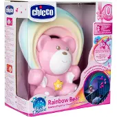 Chicco Rainbow Bear pink