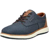 Bugatti Veterschoen donkerblauw / cognac