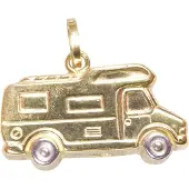 Christian Gouden caravan hanger
