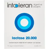 Intoleran Lactase 20.000 FCC Breektabletten