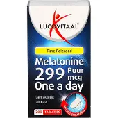 Lucovitaal 2+2 Gratis: Melatonine Puur 0,299mg Time Released 200 Tabletten
