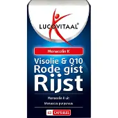 Lucovitaal Rode gist rijst + visolie & Q10