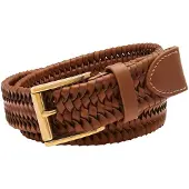 Fossil Leren riem Rhett Stretch Belt W105 Brown bruine