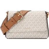 Michael Kors Schoudertas bruin / offwhite