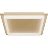 Masterlight Plafondlamp Piazza goud 54x54cm