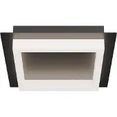 Masterlight Plafondlamp Piazza zwart 36x36cm