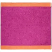 Cawö Gezichtsdoekje Lifestyle Splash Reversible Pink/Mandarine (Set van 6)