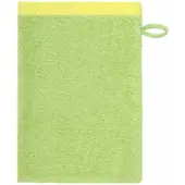 Cawö Washandje Lifestyle Splash Reversible Pistachio/Lemon (Set van 6)