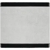 Cawö Gezichtsdoekje Lifestyle Splash Reversible Platinum/Black (Set van 6)