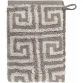 Cawö Washandje Noblesse Elegance Allover Graphite (Set van 6)