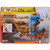 Mattel HXL47, sets van voertuigen en rails, geschikt voor kinderen vanaf 3 jaar, plastic, meerkleurig