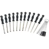 HBM 11 Delige Carburateur Schroevendraaierset, Afstelgereedschapset