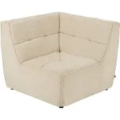 J-Line hoekfauteuil grid populierenhout/schuim 98x98x83cm